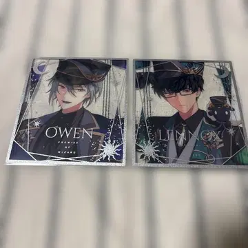 마호야쿠 6주년 클리어 색지 오웬 레녹스 세트