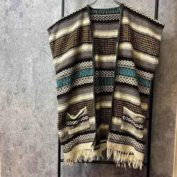 [ 70s ] 빈티지 빈티지 멕시칸 러그 리메이크 베스트