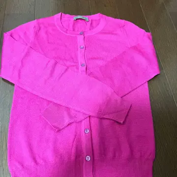 Cruciani 쇼킹 핑크 가디건