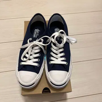 Converse Jack Purcell 네이비 스니커즈