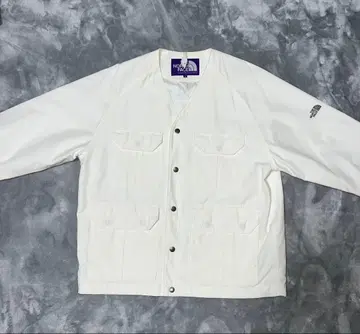 THE NORTH FACE 화이트 나일론 자켓 M