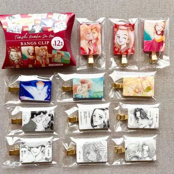 천사가 아니야 야자와 아이 시크릿 앞머리 클립 전 12종 컴플리트