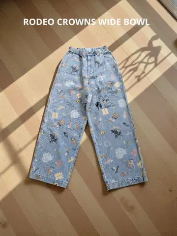 RODEO CROWNS 로데오 크라운 ICON 페인터 데님 와이드