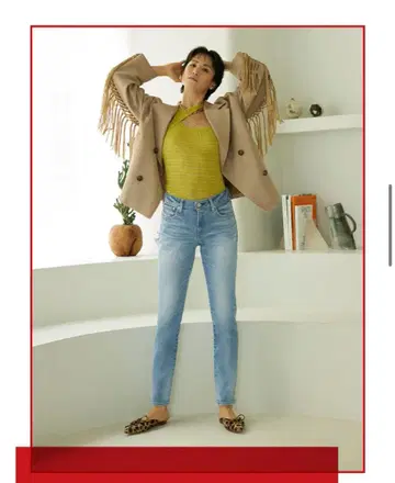 RED CARD 앵클 슬림 테이퍼트