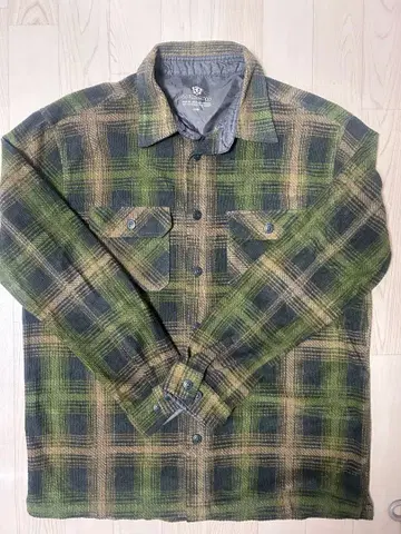 COVINGTON 플란넬 체크 셔츠 구제 의류