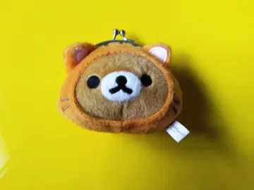 리락쿠마 느긋한 고양이 페이스 동전 지갑