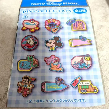 디즈니 리조트 새상품 핀 컬렉션 피노키오 시크릿 핀 배지