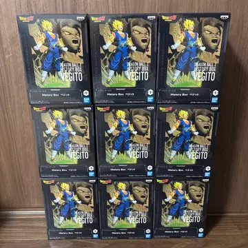 인형뽑기 경품 드래곤볼 History Box 베지트 9점 세트