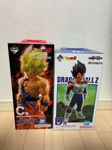 제일복권 드래곤볼 옴니버스 C상 손오공 D상 베지터 피규어