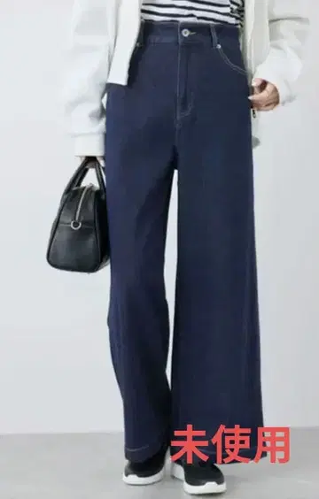 미사용 새상품 택 포함 로페피크닉 [허리 혁명 데님] 38사이즈