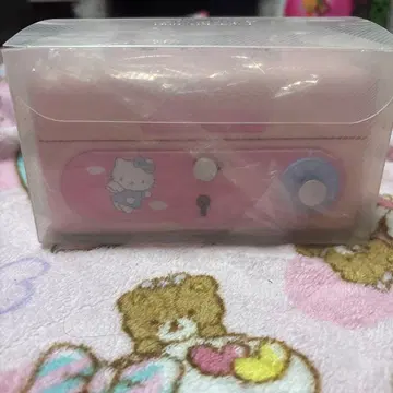 헬로키티 미니 금고 핑크
