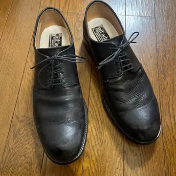 nil admirari 블랙 레이스업 슈즈