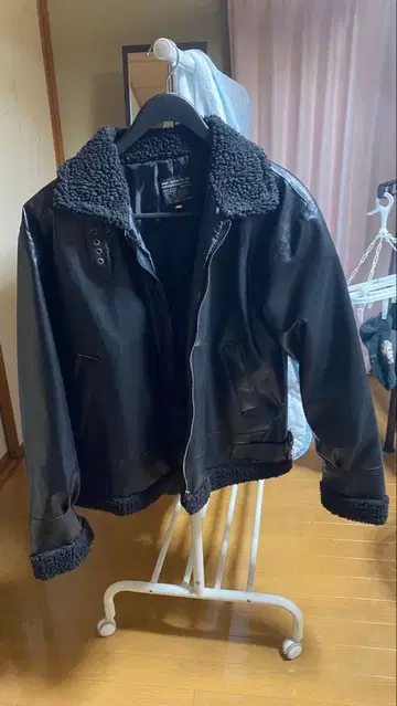 B-3 보아 가죽 자켓 XL 품질 양호