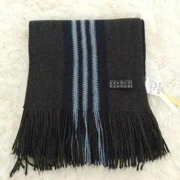 [ 새상품급 ] 바니스뉴욕 리버서블 프린지 머플러 이탈리아제