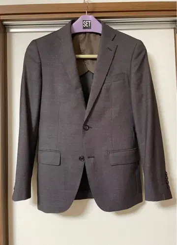 새상품급 ONLY 비즈니스 정장 브라운