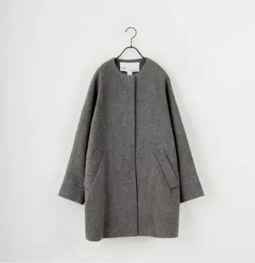 [미사용 새상품] 티카 TICCA 노카라 텐트 코트 그레이