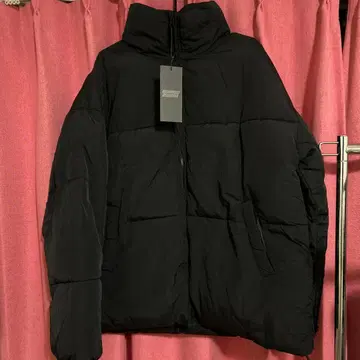 블랙 다운 자켓 M 사이즈