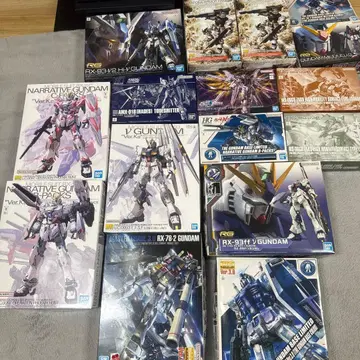 건담 프라모델 세트 반다이 RX-78-2 내러티브 건담 등