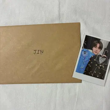 BTS JIN 아티스트 메이드 폴라로이드 사진