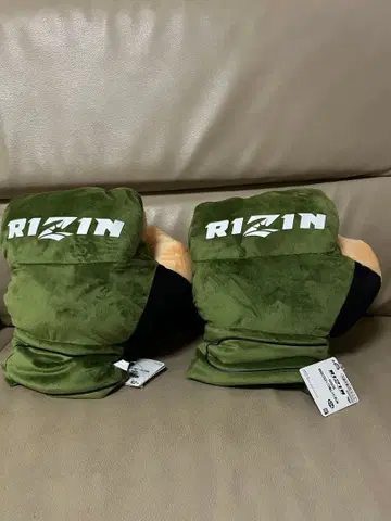 RIZIN BIG 그로브 봉제 인형 왼손 2개 세트
