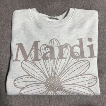 [ Mardi ] 플라워 프린트 맨투맨