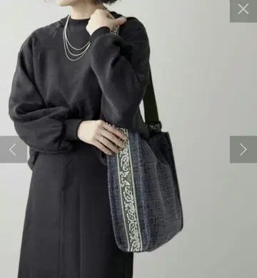 새상품 [ ear PAPILLONNER ] 가라가라 원 핸들 숄더백