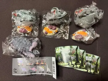 모델링 다이너소어 3 공룡 피규어 4체 세트