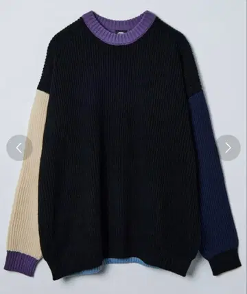 FREAK'S STORE 빅 실루엣 하찌 크루넥 니트 루즈핏