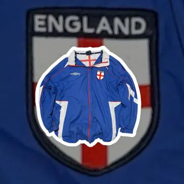 00s UMBRO England nylon jacket
