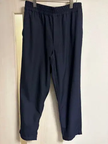 선리밋 네이비 이지 팬츠 허리밴딩