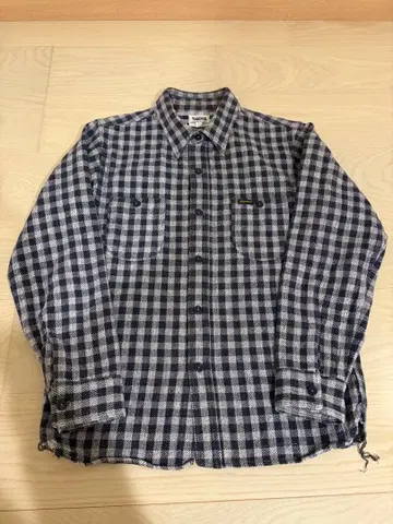 페로우즈 플란넬 셔츠 네이비 체크