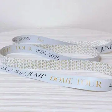 [ 새상품급 ] Hey! Say! JUMP Ssay 은색 테이프 풀