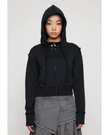 [ 새상품급 ] 러그아젬 DOCKING POCKET 후디 블랙