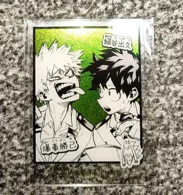 히로아카 박입 아크릴 카드 바쿠고 카츠키 미도리야 이즈쿠 점페스