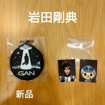 이와타 타카노리 핀 배지 스티커 세트