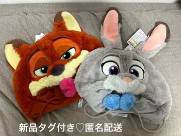 [ 택 포함 새상품 ] 주토피아 주디 닉 팬캡