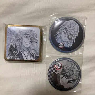 귀멸의 칼날 다이닝 오타노시미 복권 캔뱃지 우즈이 텐겐