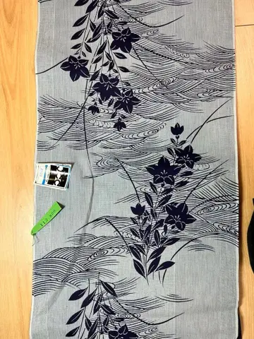 유카타 옷감 목화 100%