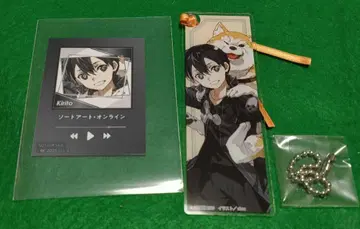 라이트 노벨전 2025 키리토 책갈피 브로마이드 세트