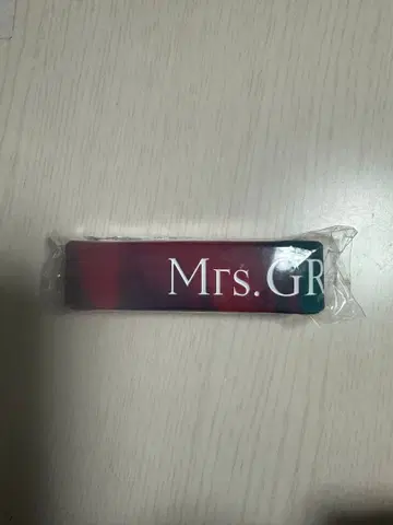 Mrs.GREEN APPLE 러버 밴드 미사용