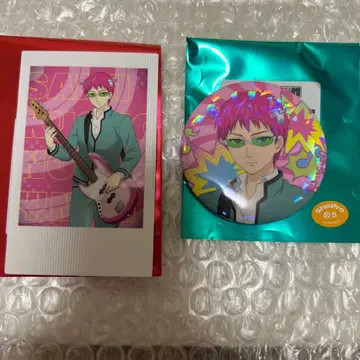 사이키 쿠스오의 재난 사이키 쿠스오 캔뱃지 폴라로이드풍 카드