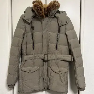 나노 유니버스 별주 TATRAS R 라인 미들 기장 다운 자켓