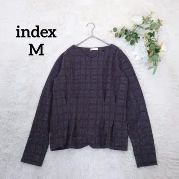 인덱스 여성용 노카라 자켓(M) 그레이 레이온 혼방