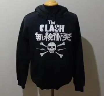 당일 발송 THE CLASH 크러쉬 무선 충돌 후드티 M 사이즈 펑크