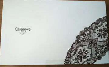 [ 미사용 새상품 2장 세트 ] 긴자와 레이스 타월 손수건 사과 포피