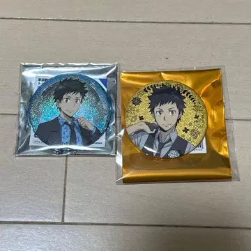 야마모토 타케시 리본 중외광업 글리터 캔뱃지 브로콜리