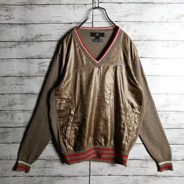 캘러웨이 골프웨어 니트 스웨터 남성용 구제 의류