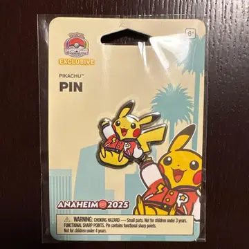 애너하임 WCS2025 피카츄 핀즈 미개봉