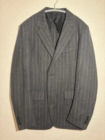 그레이 스트라이프 비즈니스 정장 에디피스/EDIFICE