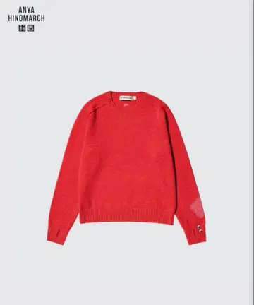 UNIQLO x ANYA HINDMARCH 캐시미어 크루넥 스웨터